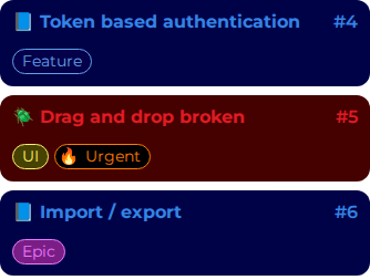 Mock Board Oil screen showing close-up styled stories in the second column