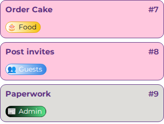 Mock Board Oil screen showing close-up styled stories in the third column